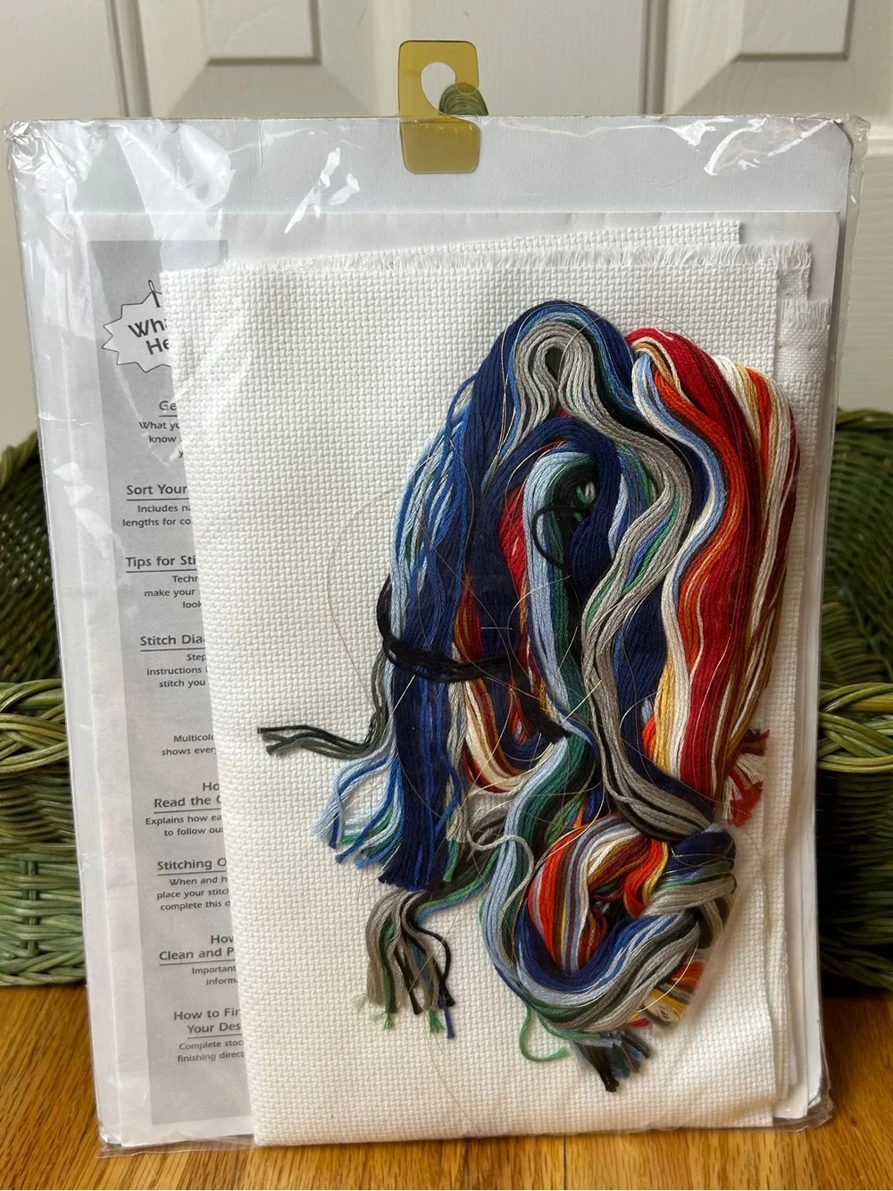 Vintage Unopened Dimensions Stocking Cross Stitch Kit #8573